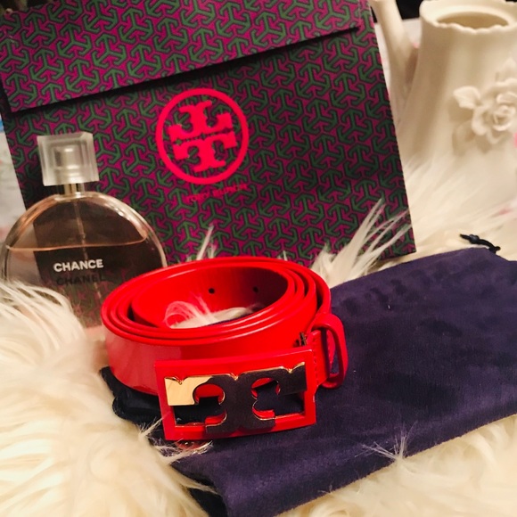 🛒SOLD🛒Tory Burch Red Belt -M - Picture 3 of 8
